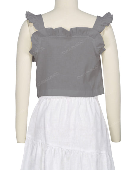 Ruffle Button Up Top
