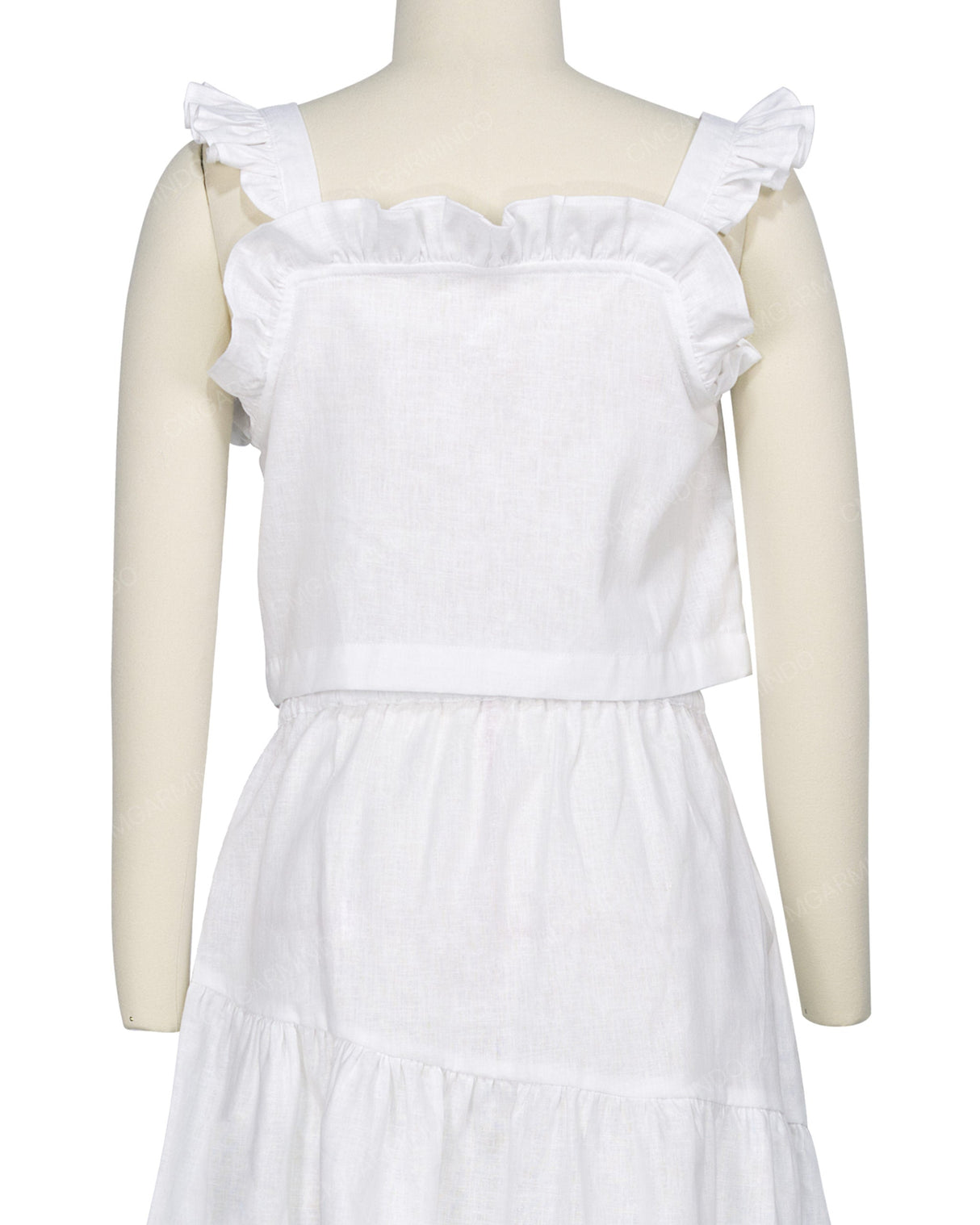 Ruffle Button Up Top