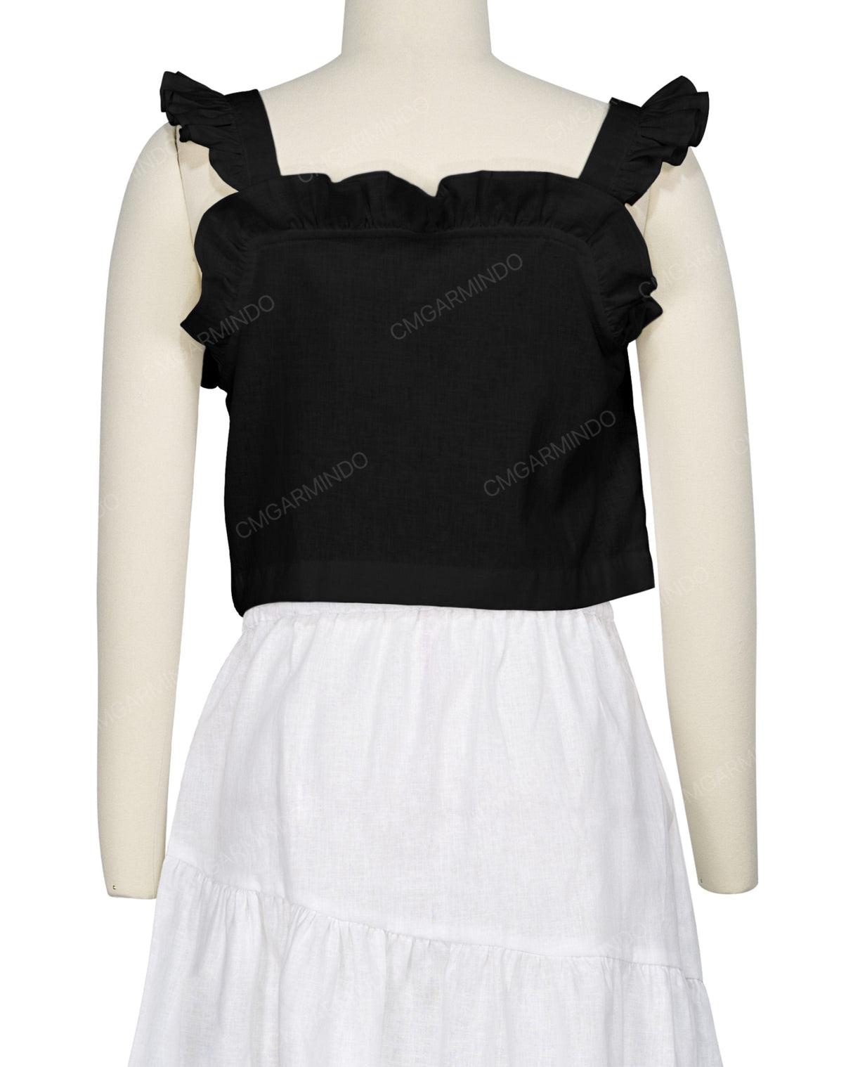 Ruffle Button Up Top
