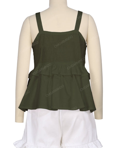 Tiered Ruffle Top