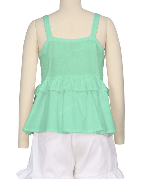 Tiered Ruffle Top
