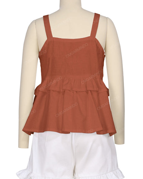 Tiered Ruffle Top