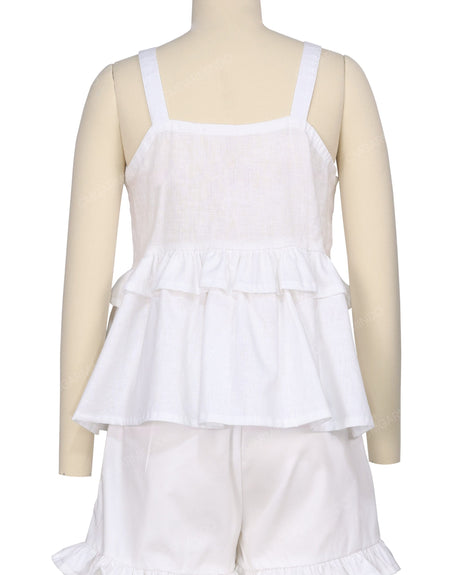 Tiered Ruffle Top