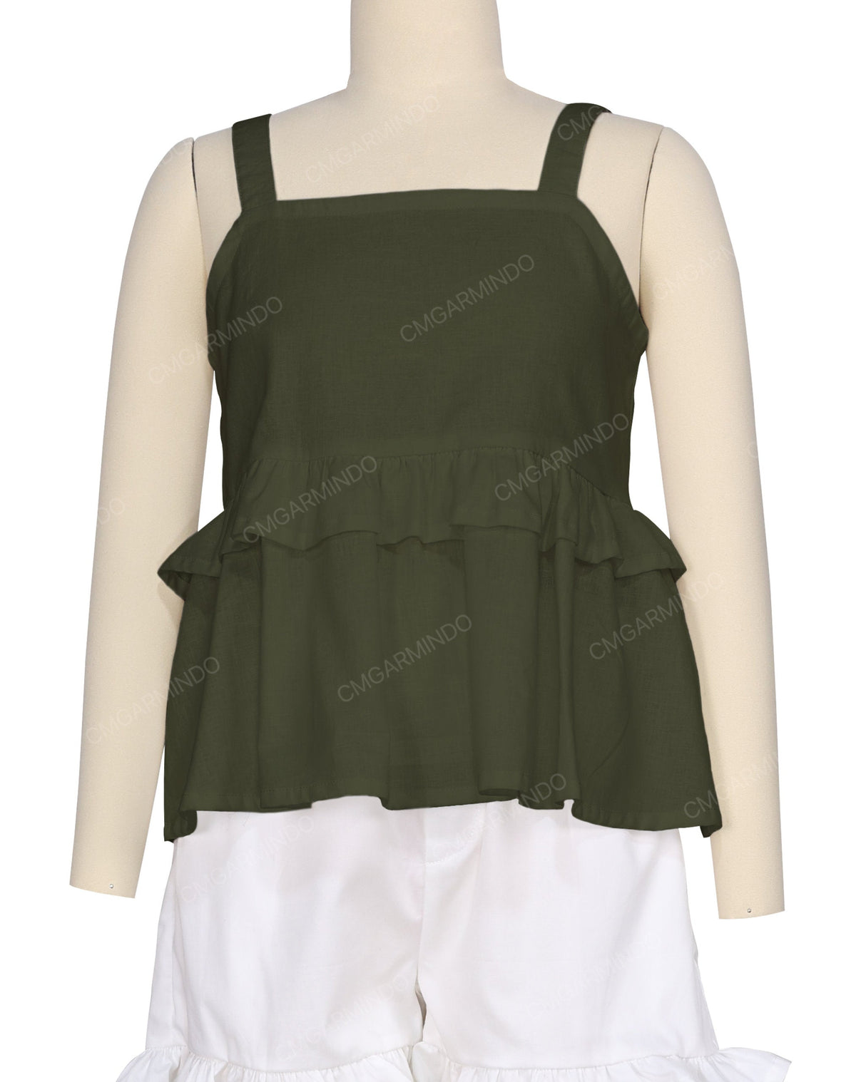 Tiered Ruffle Top