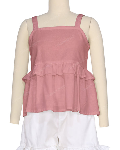 Tiered Ruffle Top