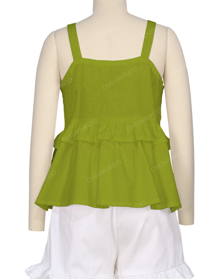 Tiered Ruffle Top
