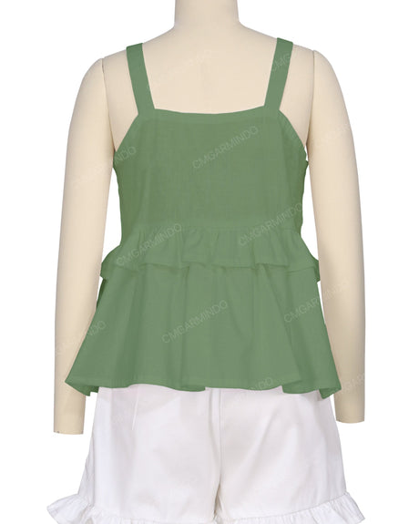 Tiered Ruffle Top