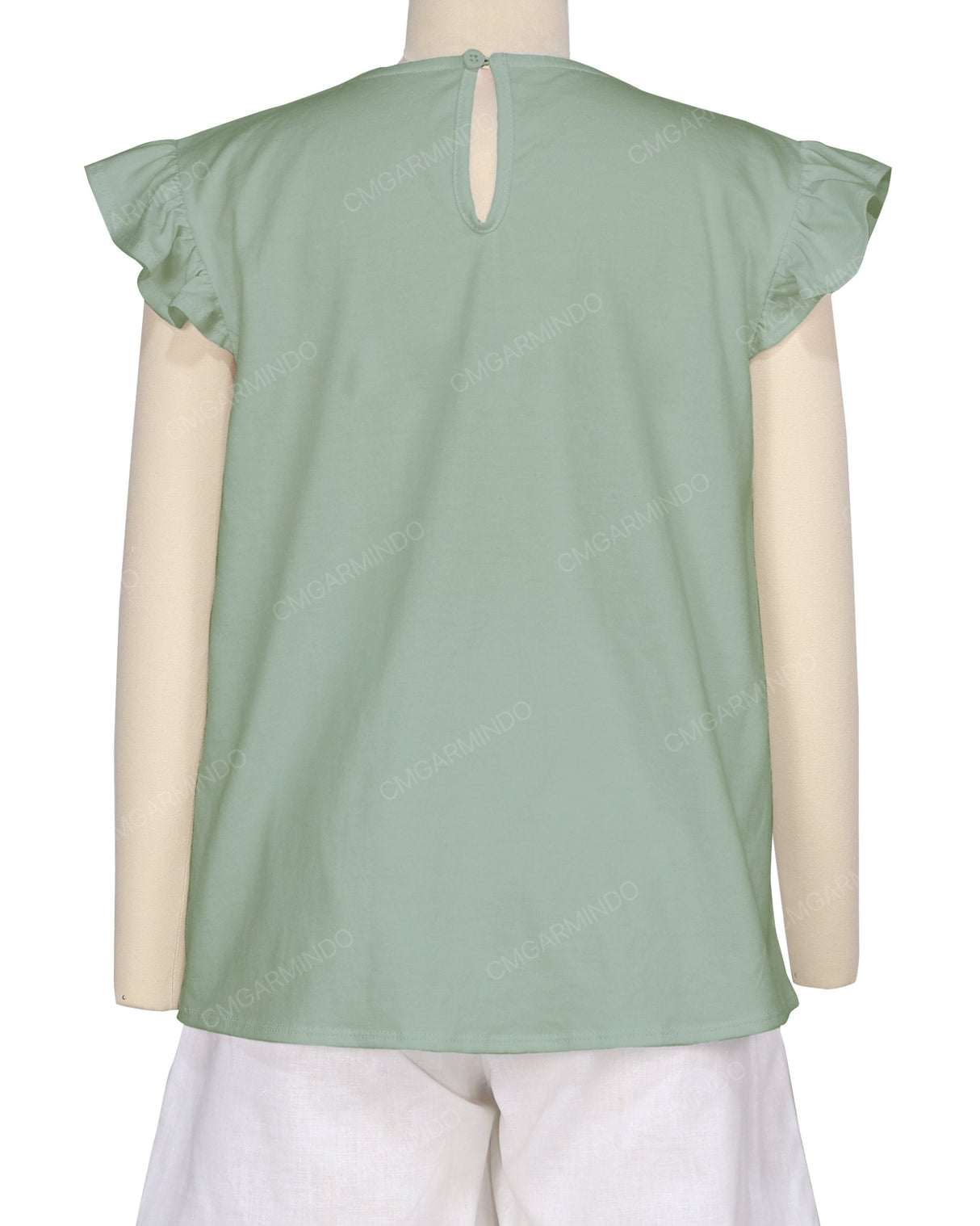 Frill Cap Sleeve Top