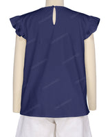 Frill Cap Sleeve Top