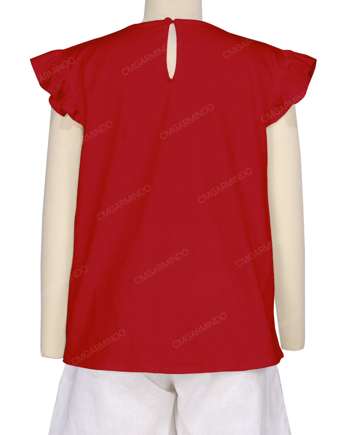 Frill Cap Sleeve Top