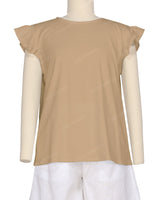 Frill Cap Sleeve Top