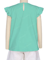 Frill Cap Sleeve Top