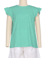 Frill Cap Sleeve Top
