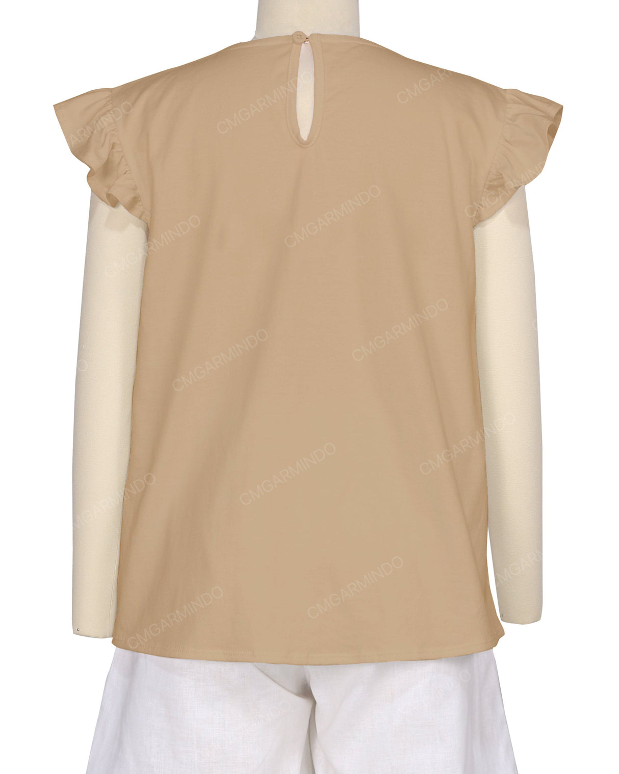 Frill Cap Sleeve Top