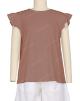 Frill Cap Sleeve Top