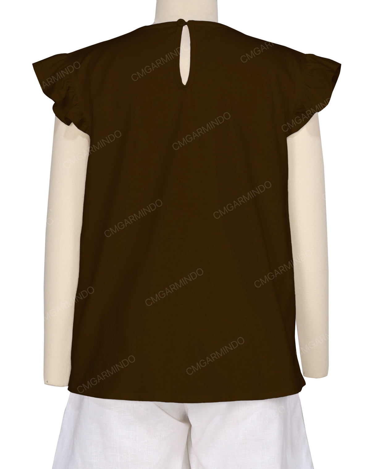 Frill Cap Sleeve Top