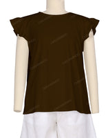 Frill Cap Sleeve Top