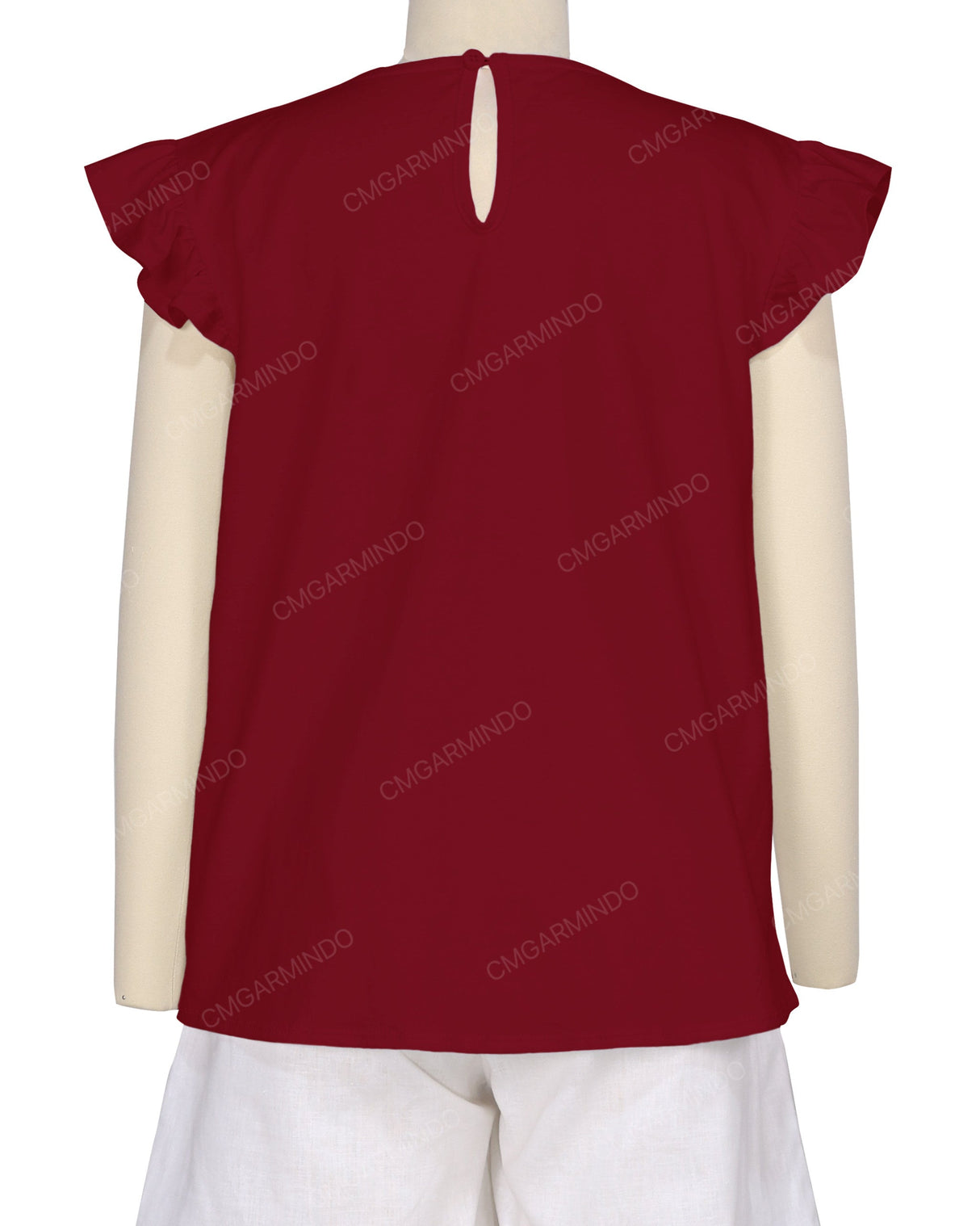 Frill Cap Sleeve Top