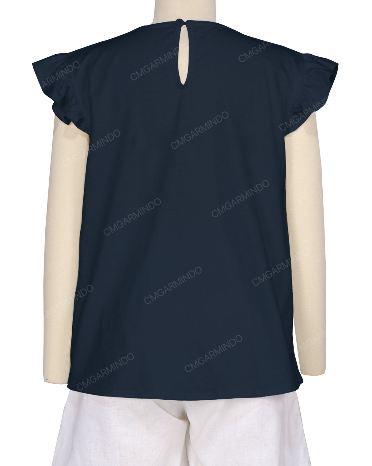 Frill Cap Sleeve Top