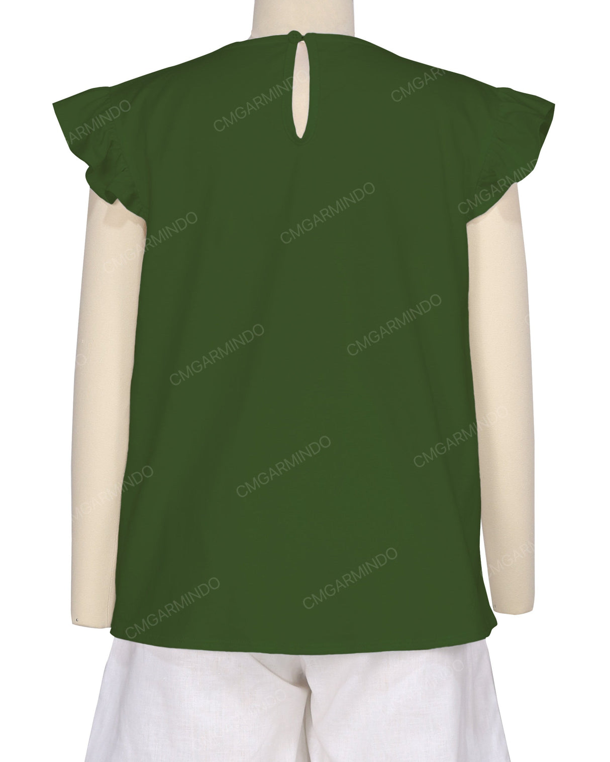 Frill Cap Sleeve Top
