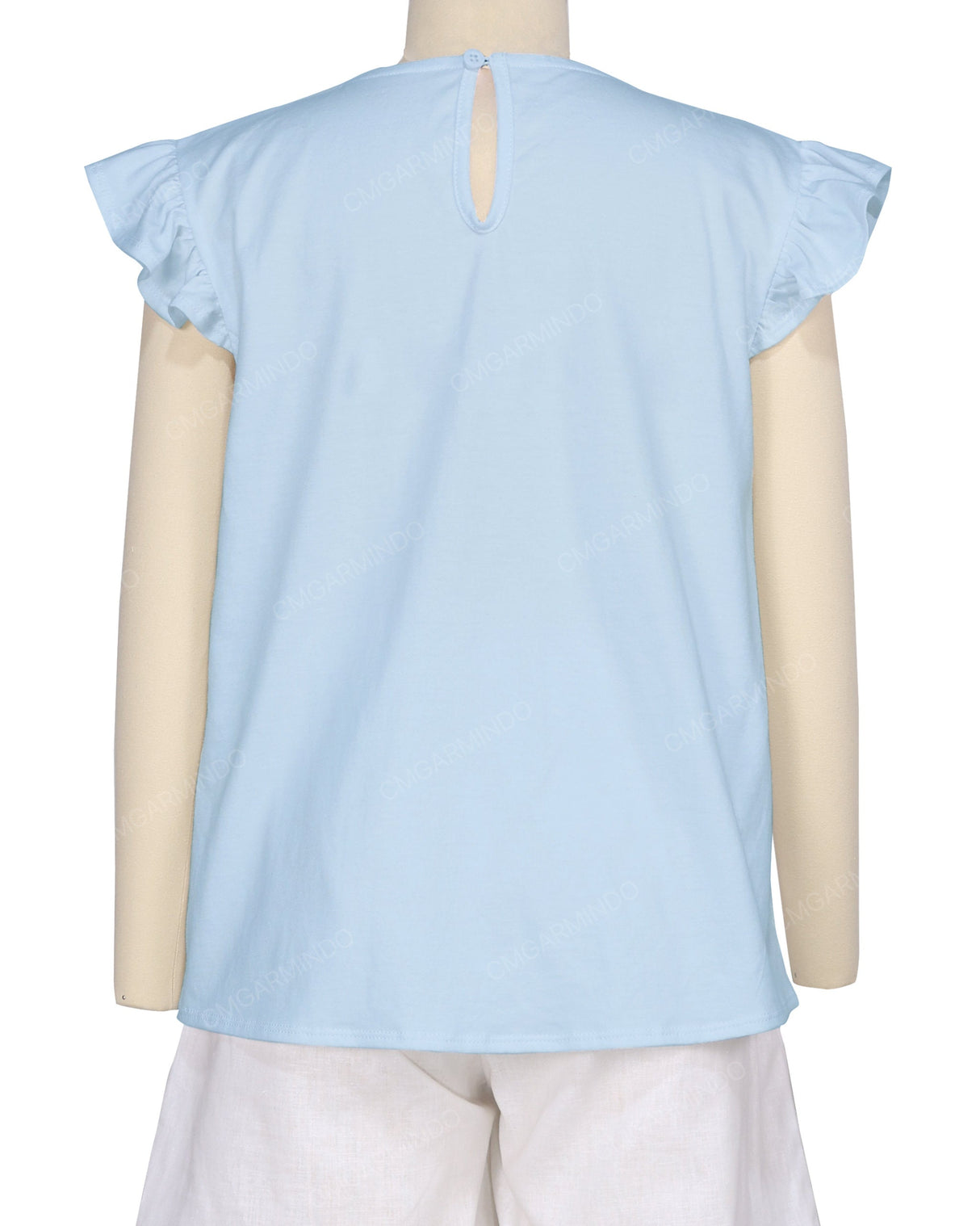 Frill Cap Sleeve Top