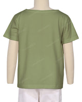 Relaxed Short Sleeve Boat Neck T-shirt