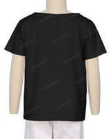 Relaxed Short Sleeve Boat Neck T-shirt
