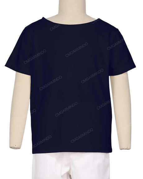 Relaxed Short Sleeve Boat Neck T-shirt