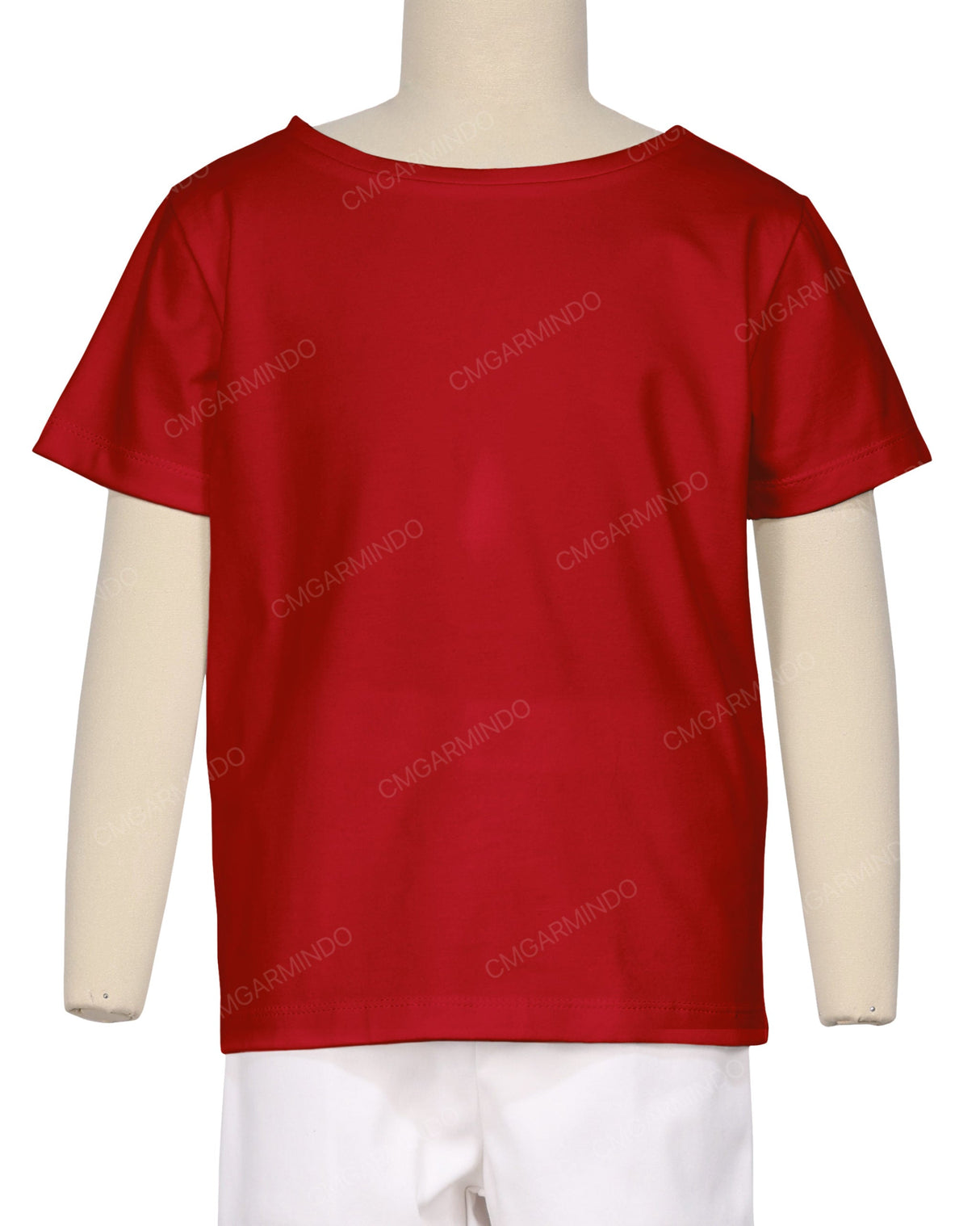 Relaxed Short Sleeve Boat Neck T-shirt