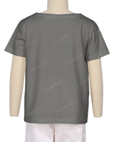 Relaxed Short Sleeve Boat Neck T-shirt