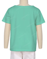 Relaxed Short Sleeve Boat Neck T-shirt