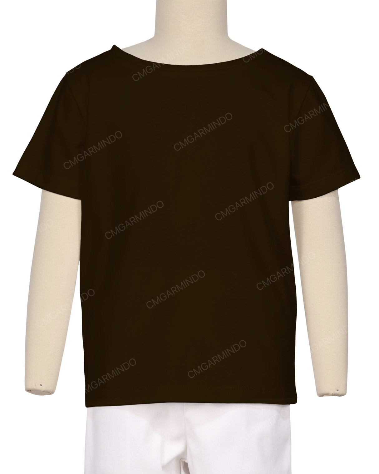 Relaxed Short Sleeve Boat Neck T-shirt
