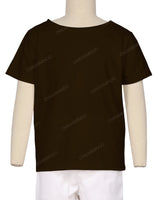 Relaxed Short Sleeve Boat Neck T-shirt