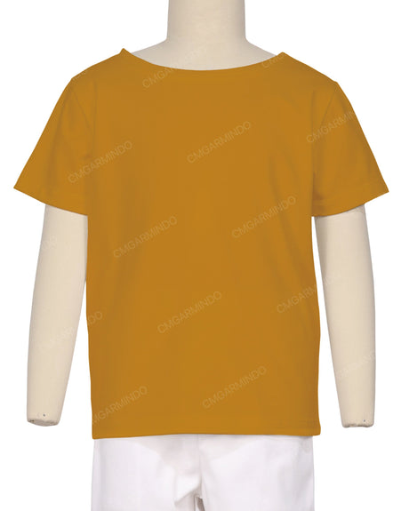 Relaxed Short Sleeve Boat Neck T-shirt