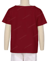 Relaxed Short Sleeve Boat Neck T-shirt
