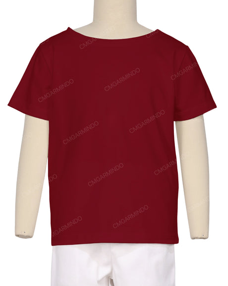 Relaxed Short Sleeve Boat Neck T-shirt