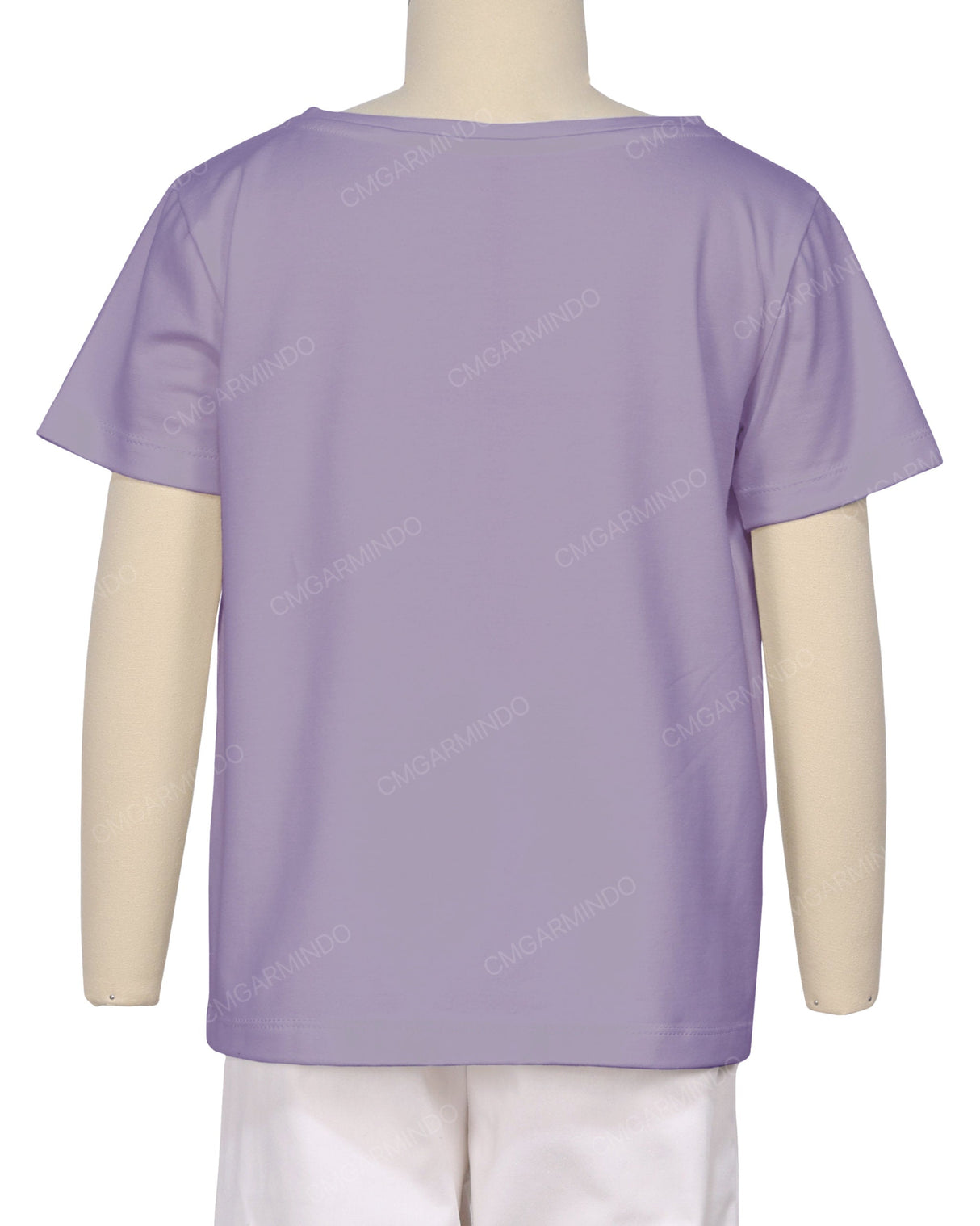 Relaxed Short Sleeve Boat Neck T-shirt