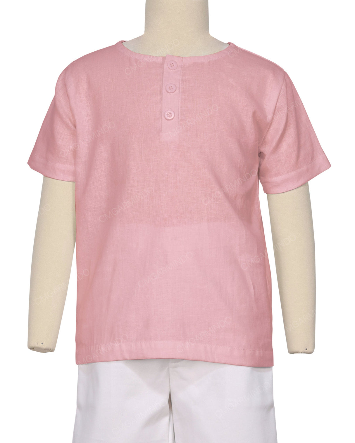Short Sleeve Henley Shirt