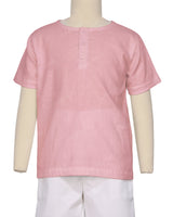 Short Sleeve Henley Shirt