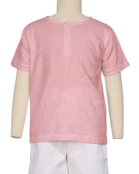 Short Sleeve Henley Shirt