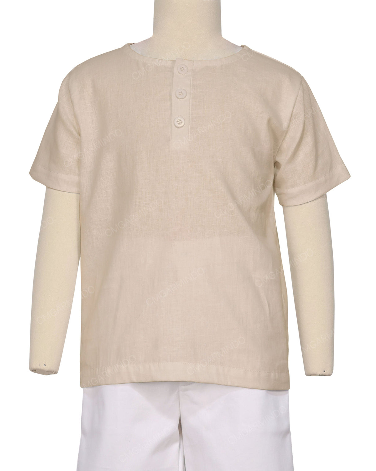Short Sleeve Henley Shirt