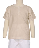 Short Sleeve Henley Shirt