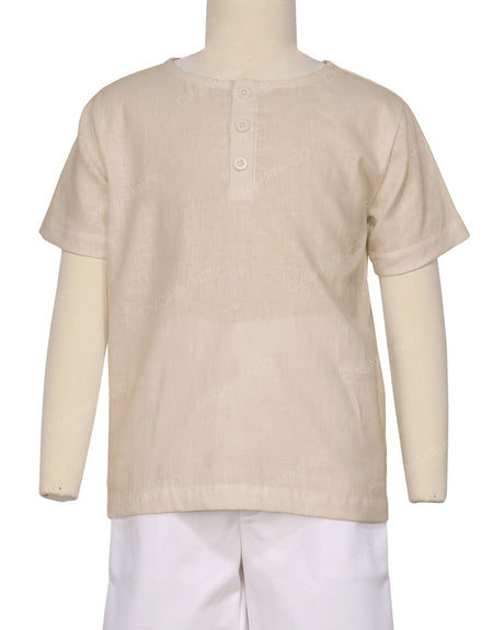 Short Sleeve Henley Shirt