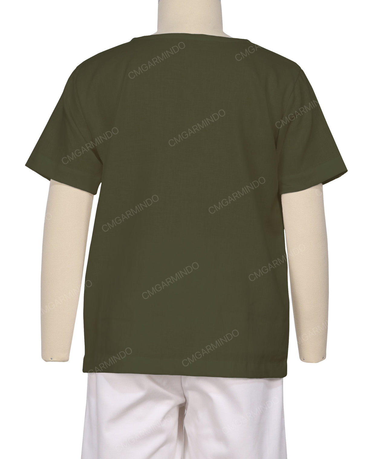 Short Sleeve Henley Shirt