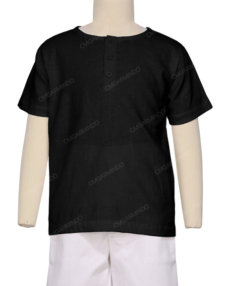 Short Sleeve Henley Shirt