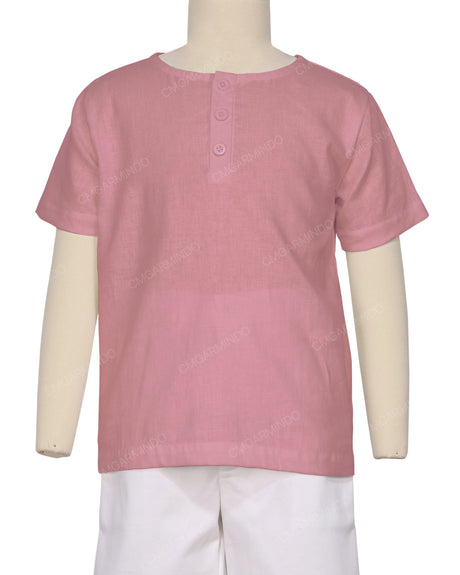 Short Sleeve Henley Shirt