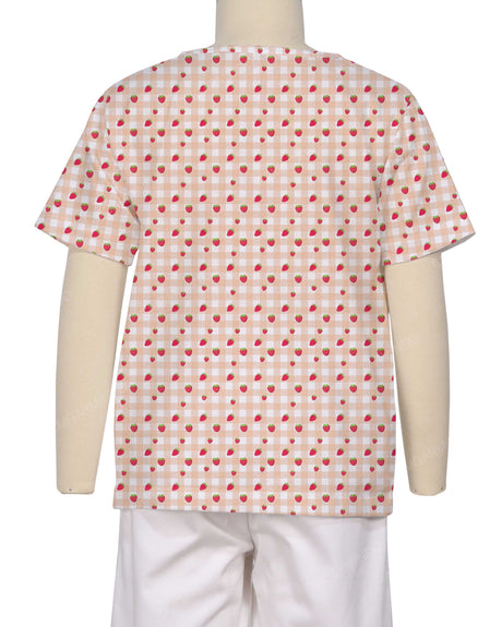 Short Sleeve Henley Shirt