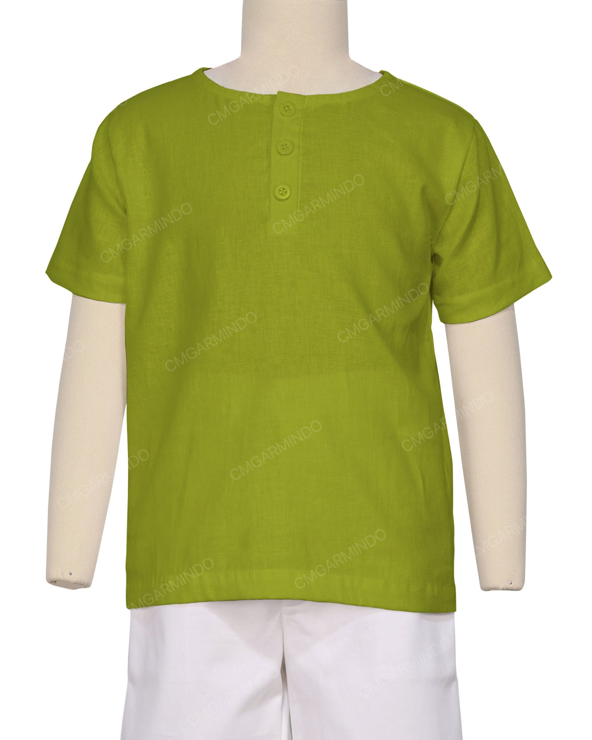 Short Sleeve Henley Shirt