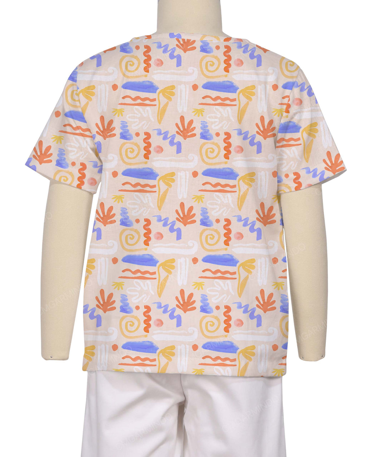 Short Sleeve Henley Shirt