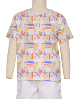 Short Sleeve Henley Shirt